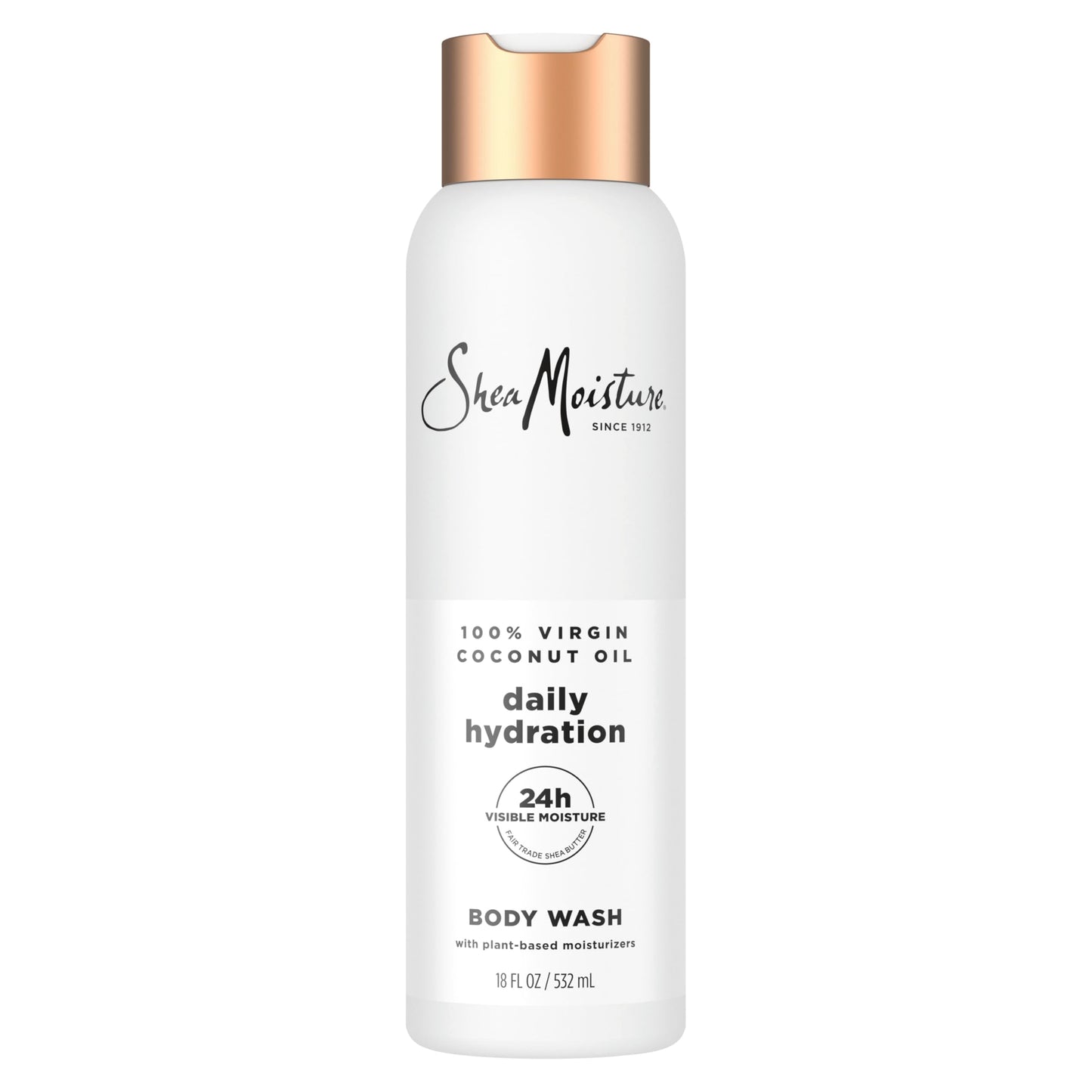 SheaMoisture Virgin Coconut Oil Body Wash Nourish and Replenish Skin Daily Hydrating body wash for 24H Visible Moisture for Healthy, Glowing Skin 18 Beauty & Personal Care Shea Moisture