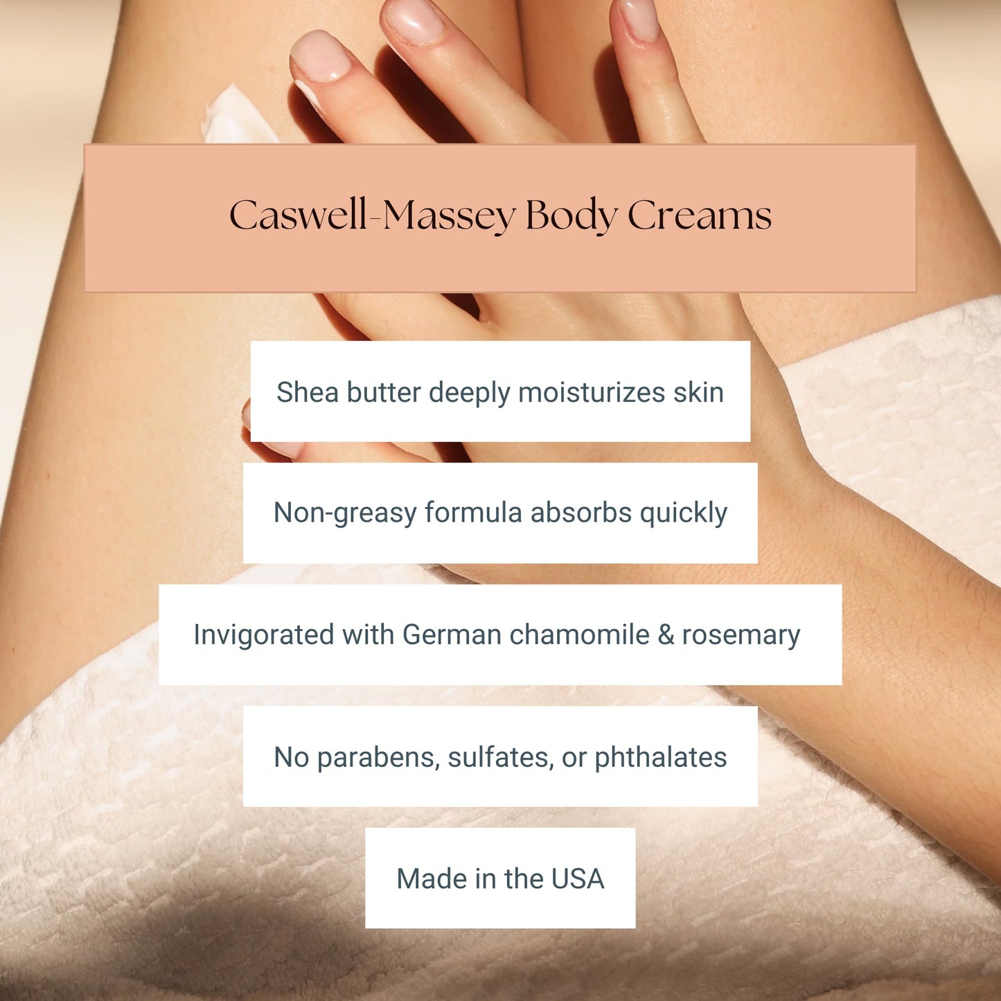 Caswell-Massey Elixir of Love Body Cream, Scented Body Lotion for Women, Natural Scented Moisturizer, Soothing, Velvety-Smooth Formula, 8 Fl Oz Jar Beauty & Personal Care Caswell-Massey