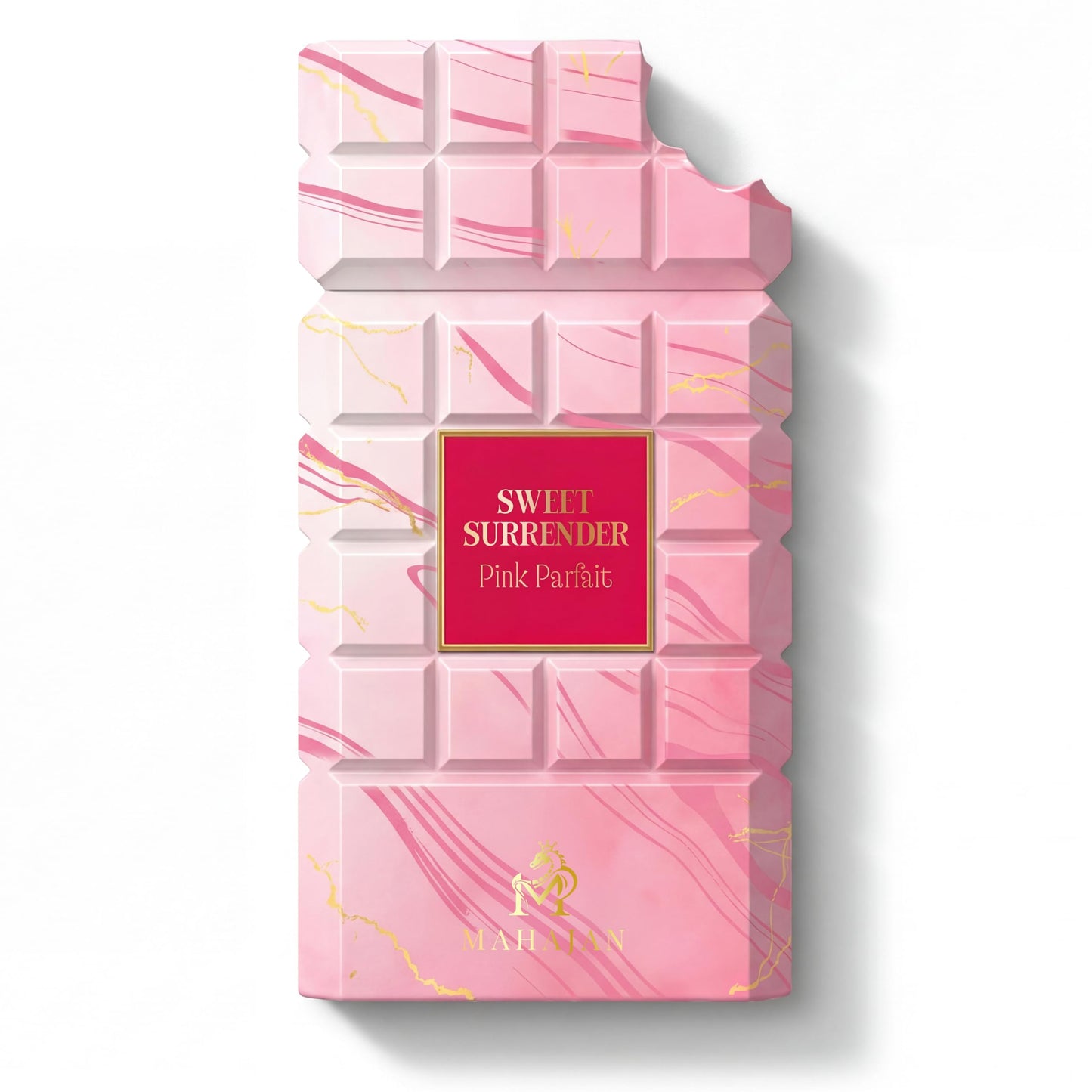 Mahajan Sweet Surrender Pink Parfait Eau de Parfum - Strawberry Marshmallow Vanilla Gourmand - Creamy, Sweet, Irresistible Luxury Fragrance (3.4 oz) Beauty & Personal Care Mahajan