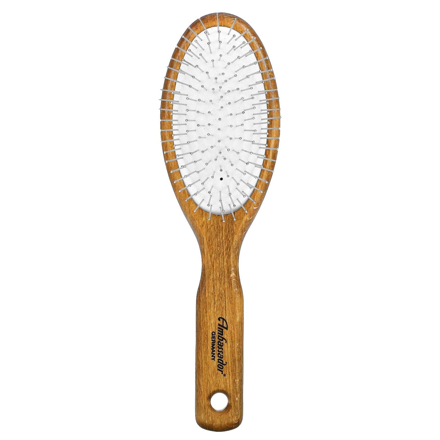 Fuchs Ambassador Wood Oval Hairbrush w/Steel Pins 1 Unit Beauty & Personal Care Fuchs
