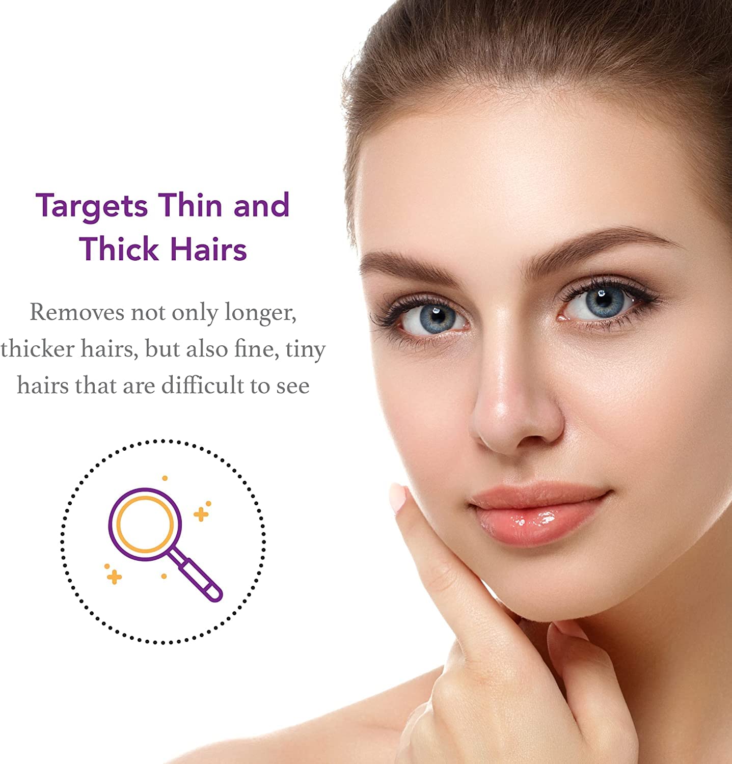Hair Off Instant Eyebrow Shapers - Fast, Easy, & Mistake Proof Waxing Strips - Natural & Pain-Free Eyebrow Waxing Kit -Wax Strips for Hair Removal Beauty & Personal Care Hair Off