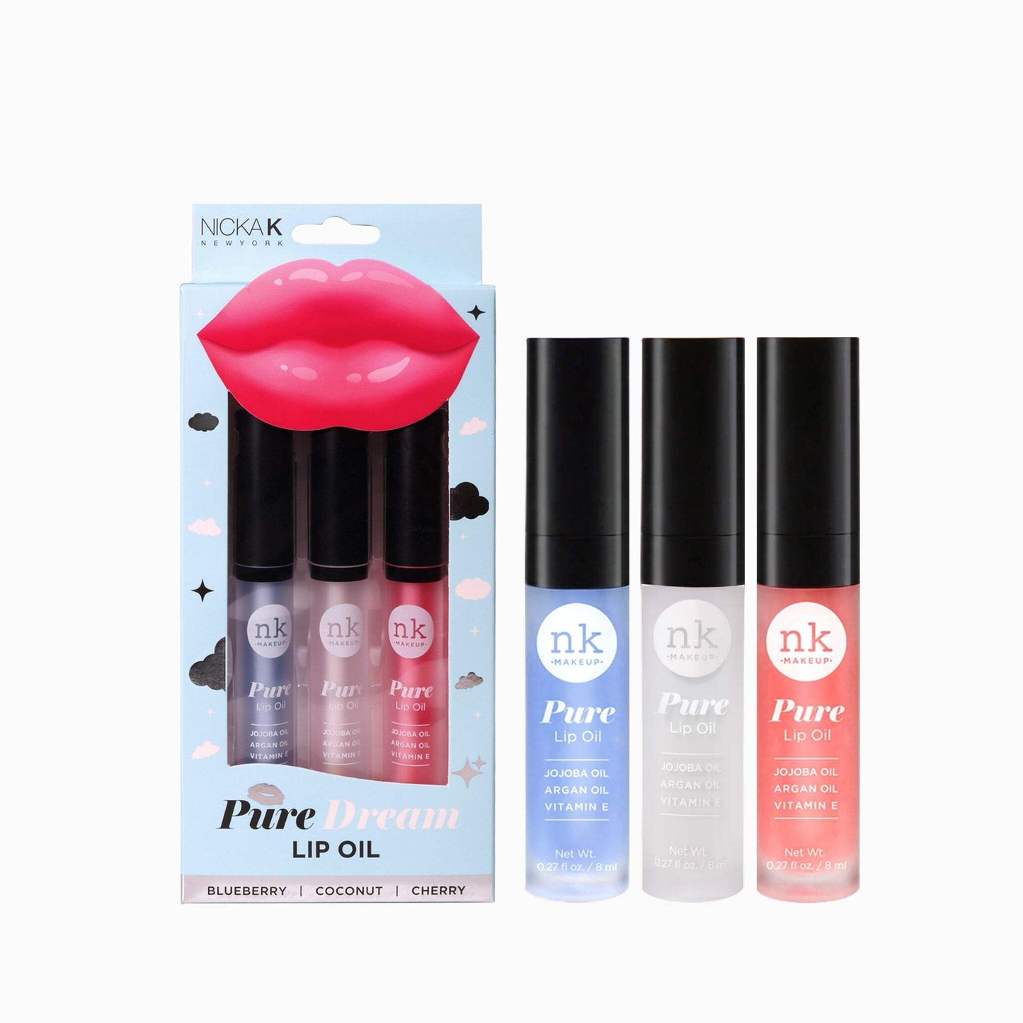 NICKA K NEW YORK Pure Glow Lip Oil (Pure Dream) Beauty & Personal Care NICKA K NEW YORK