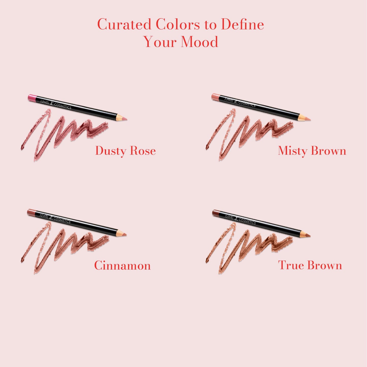 Juwel Cosmetics JC Cosmetics Lip Pencils for Women, Waterproof Long Lasting Matte Lip Liner Pencil with Carnauba Wax, Fully Filled Soft Matte Formula Beauty & Personal Care Juwel Cosmetics