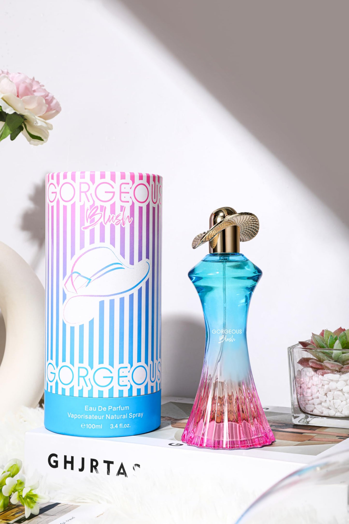 Bharara Beauty Gorgeous Blush Eau De Parfum For Women 3.4 Fl Oz / 100 ML Beauty & Personal Care B Bharara