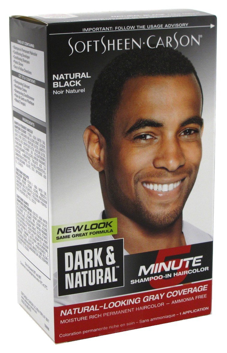 Dark & Natural Color Men Natural Black (2 Pack) Beauty & Personal Care Dark & Natural