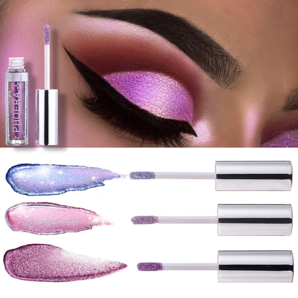 KDOWES Liquid Eyeshadow, Waterproof Glitter Shimmer Sparkle Eye Stick Easy To Wear Long Lasting Eyeliner Eye Pencil Makeup Cosmetics(A110) Beauty & Personal Care KDOWES
