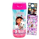 Gabby's Dollhouse Kids Shampoo, Conditioner, Body Wash 8 Oz Bottle - Bundle with 3-in-1 Berry Scented Body Wash, Shampoo & Conditioner Plus Stickers Beauty & Personal Care DreamWorks Animation SKG