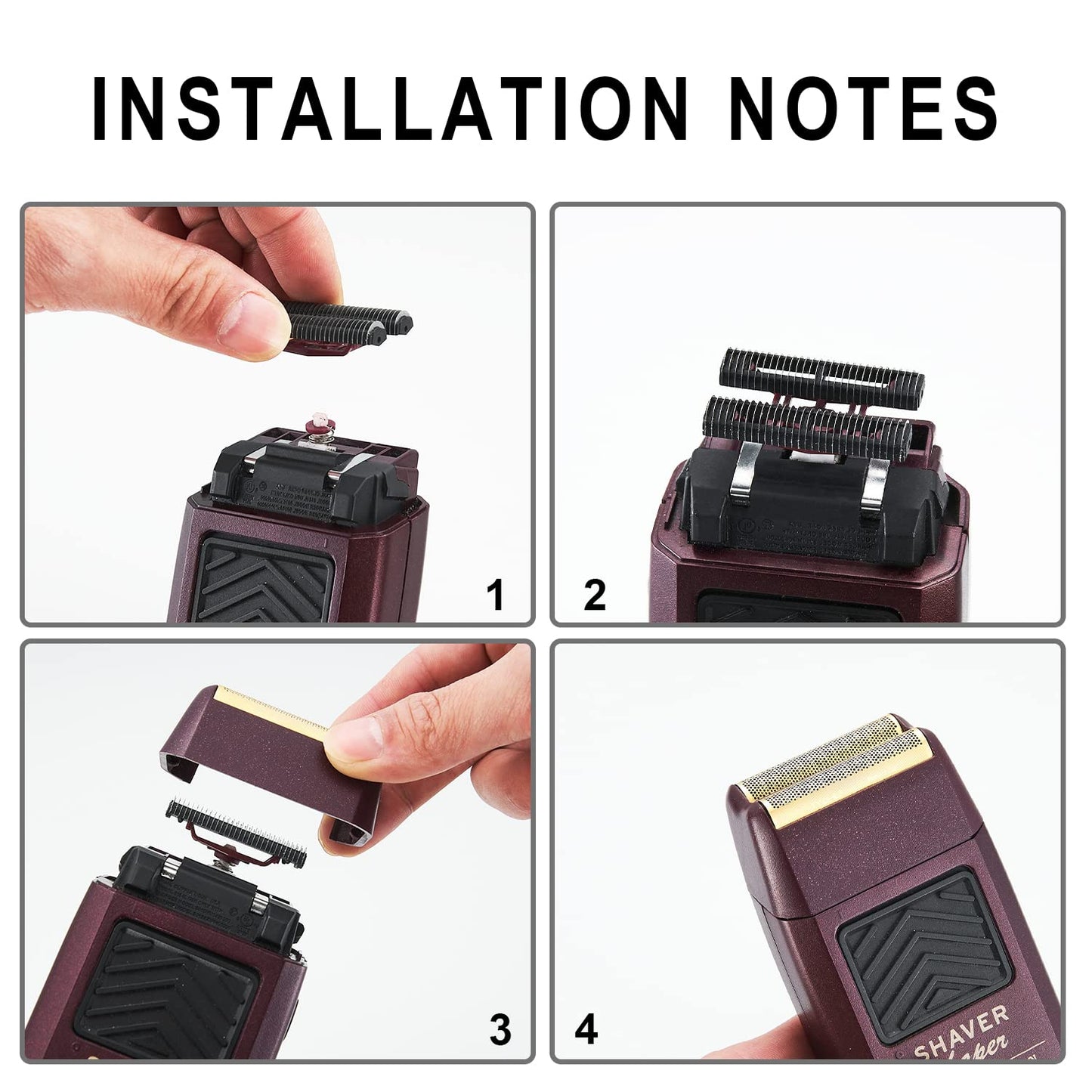 5 Star Shaver Replacement Foil Compatible with wahl Shaver Foil Beauty and Personal Care DODAER