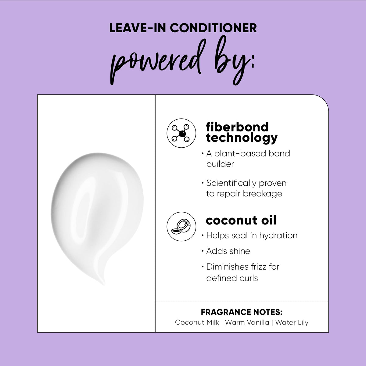HASK Twist Tamer Coconut Leave-In Conditioner, 6.7 fl oz