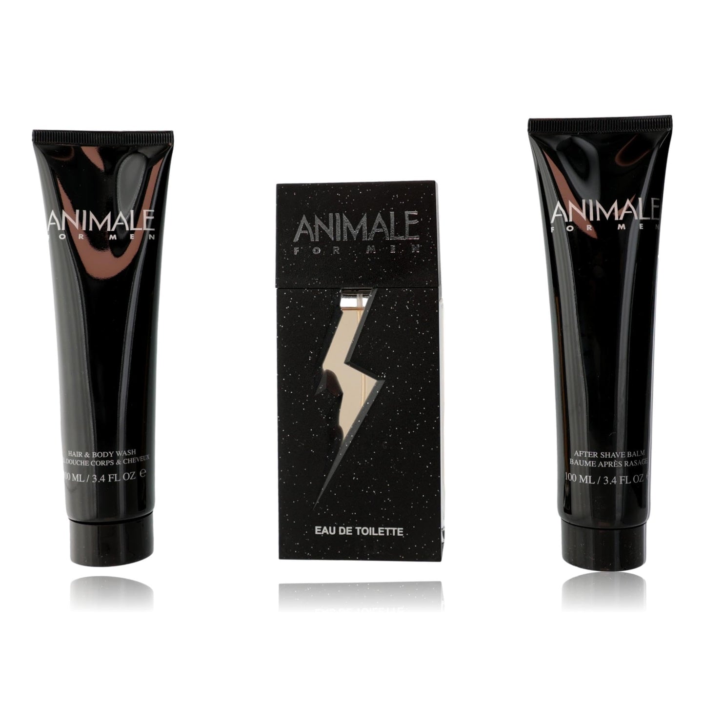 Animale Men 3.4 EDT + 3.4 Balm + 3.4 Oz Lot Beauty & Personal Care Animale