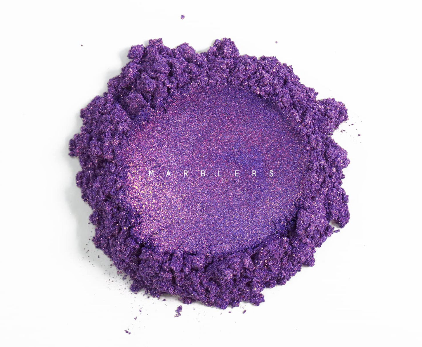 MARBLERS Chunky Natural Mica Powder [Flash Berry Pearl] 0.11oz (3g) | Highly Pigmented | Non-Toxic, Vegan, Cruelty-Free | Eyeshadow, Body Butter, Nail Beauty & Personal Care MARBLERS