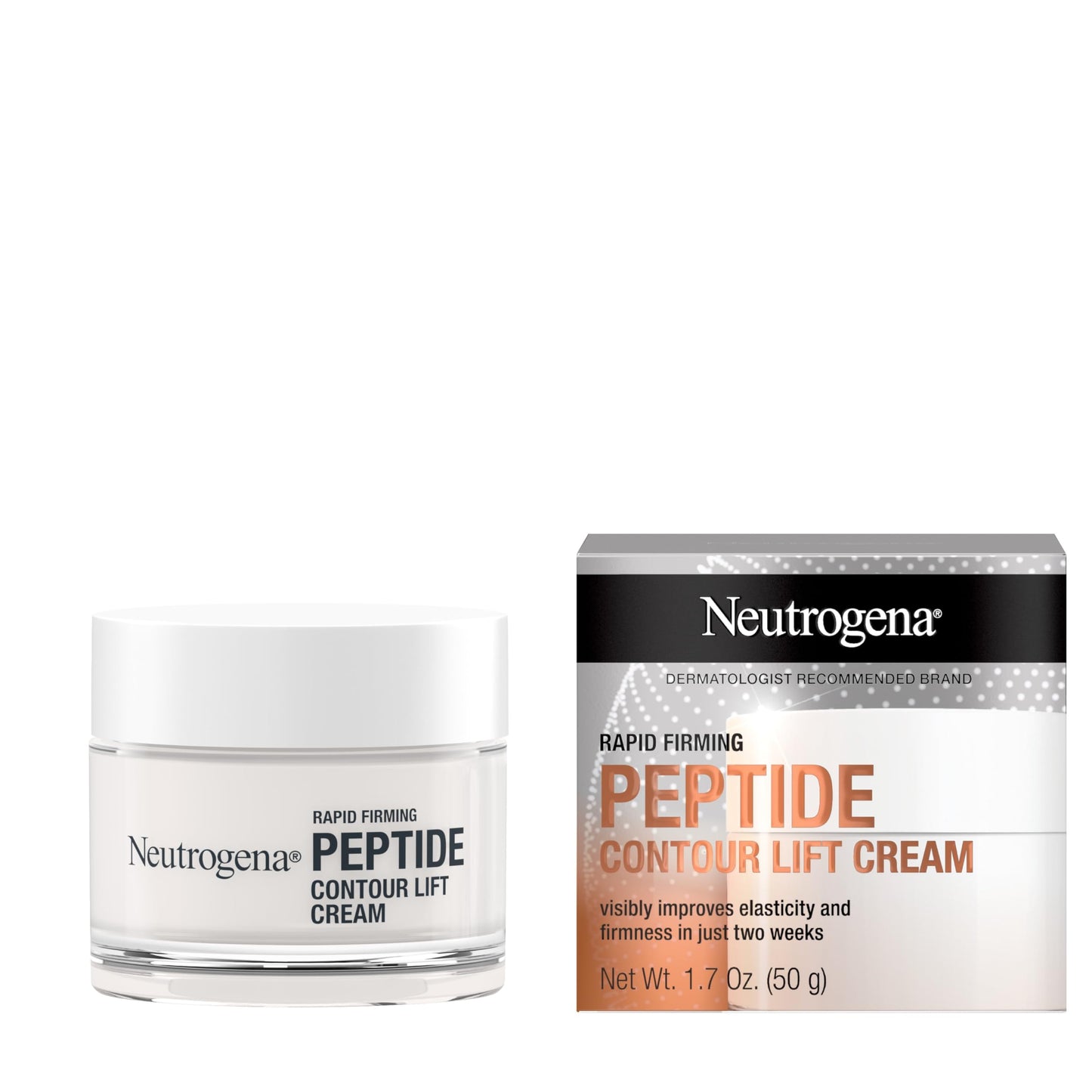 Neutrogena Rapid Firming Peptide Contour Lift Face Cream, Moisturizing Daily Facial Cream to visibly firm & lift skin plus smooth the look Beauty & Personal Care Neutrogena