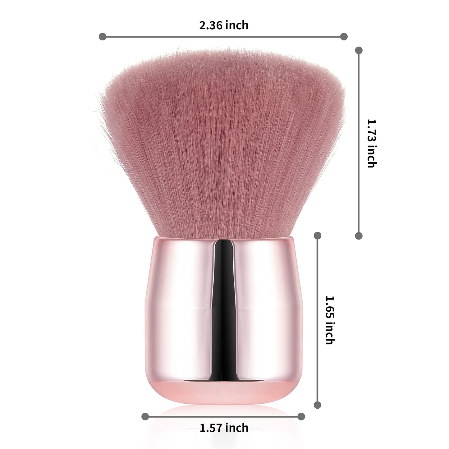 Vaincre Nail Art Dust Powder Remover Brush, Soft Nail Art Dust Cleaner Brush for Acrylic Application and Makeup(Pink) Beauty & Personal Care Vaincre