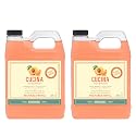 Cucina Fruits & Passion Peach and Mandarin Hand Soap 33.8 fl oz Refill, Made in Canada - 2 Pack Beauty & Personal Care Cucina