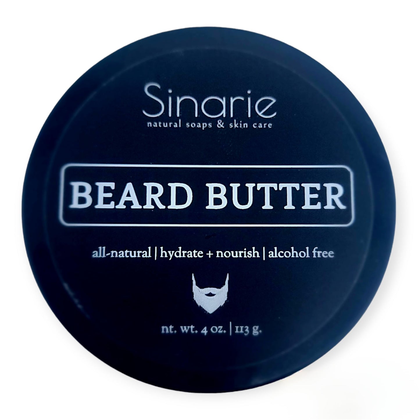 Sinarie Whipped Beard Butter for Men - Hydrating Nourishing Repair for Hair, 4 oz., 1 count - Beard Conditioner, Beard Butter, Beard Oils, Beard Balm Beauty and Personal Care Sinarie