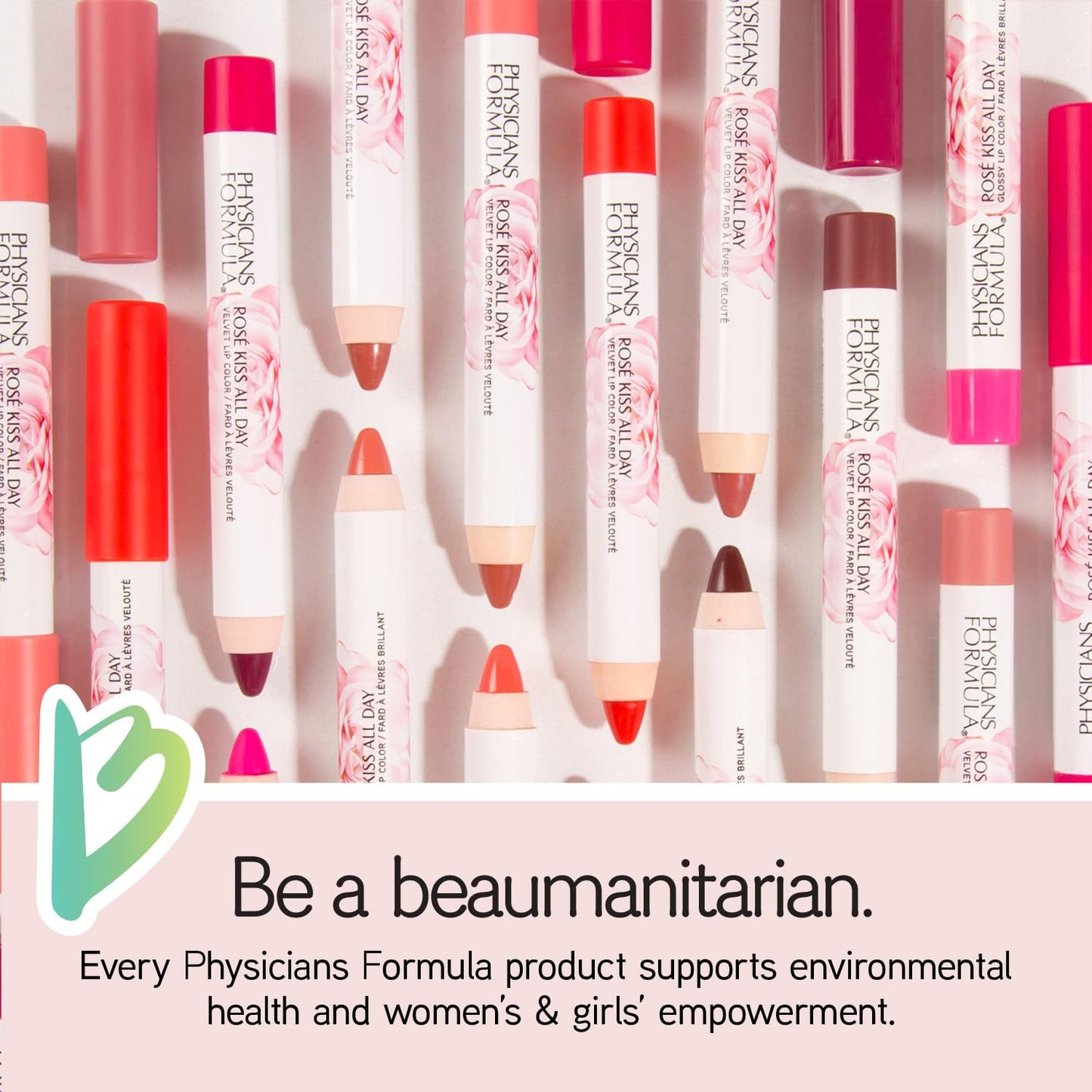 Physicians Formula Rosé Kiss All Day Velvet Lipstick Lip Color Makeup, Red Hot Lips | Dermatologist Tested, Clinicially Tested Beauty & Personal Care Physicians Formula