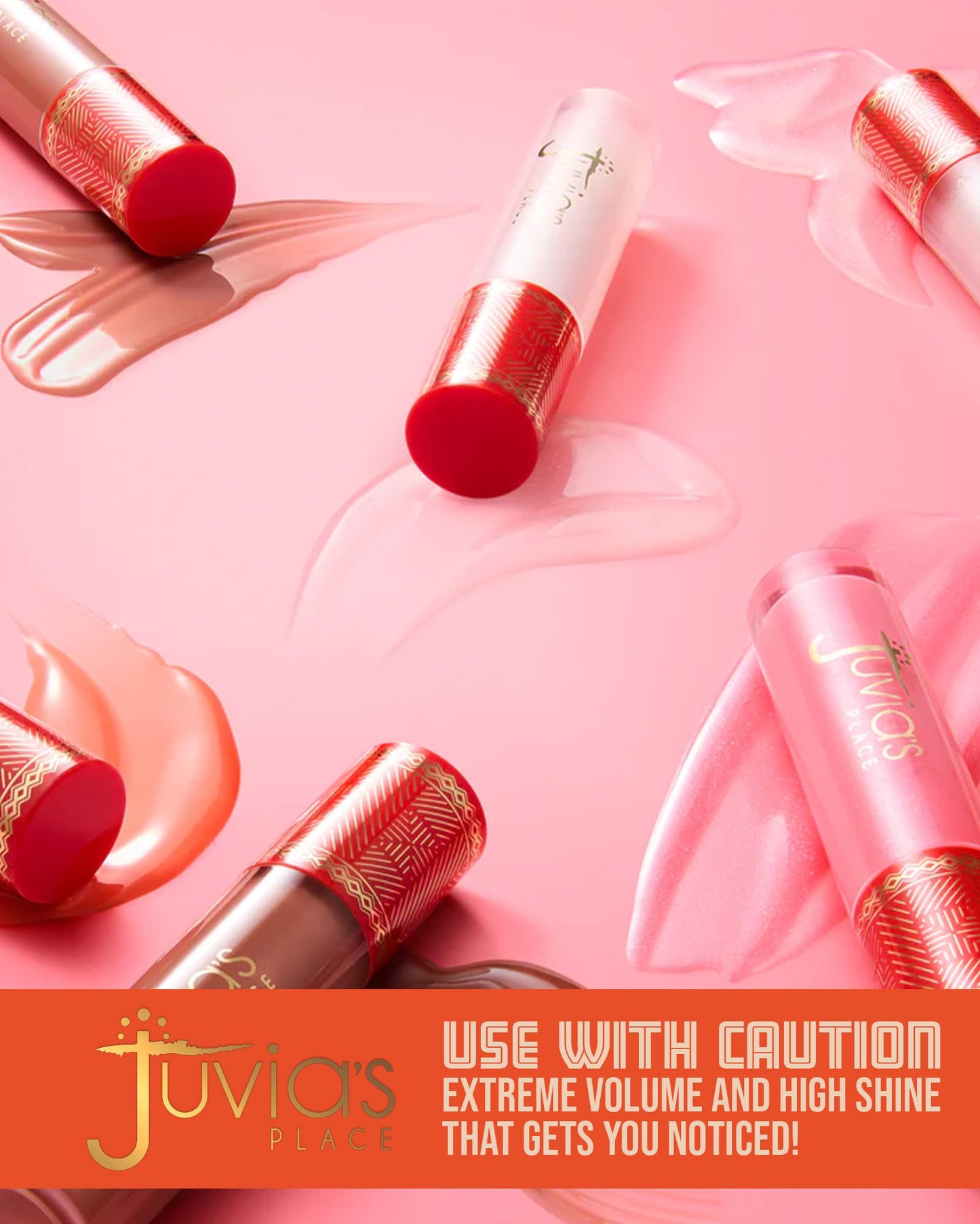 Juvia's Place Beautiful Big Lip Plumper - Clear Sensation | Crystal Clear Gloss with Maximum Plumping Power, & Defined Lips | Hydrating & High-Shine Beauty & Personal Care Juvia's Place