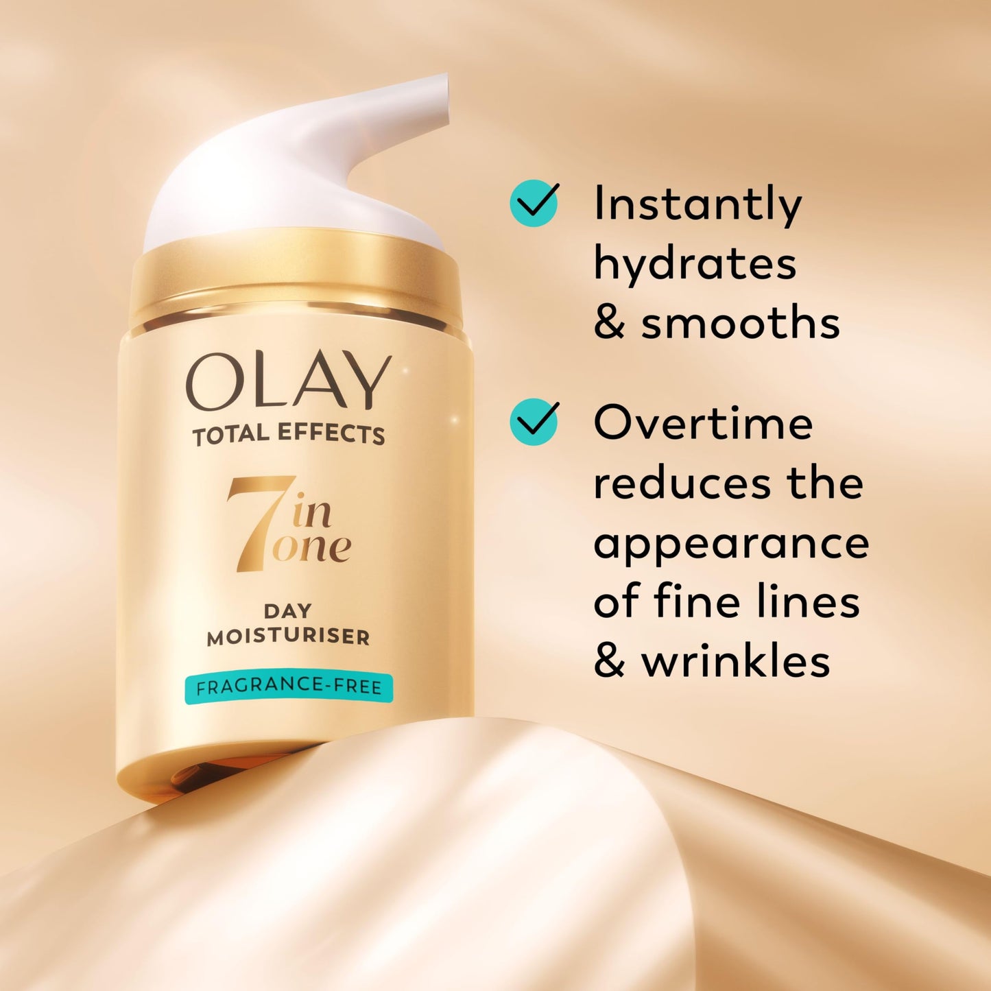Olay Total Effects 7 in 1 Anti-Ageing Fragrance Free Day Moisturizer for Women, 1.7 Ounce Beauty & Personal Care Olay