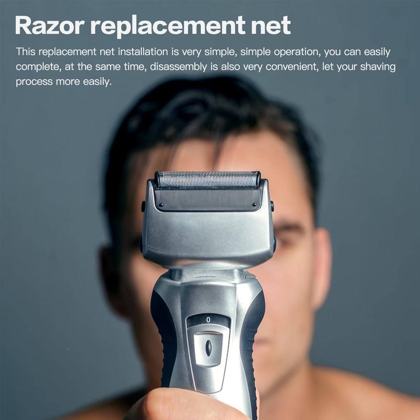 Latest Updated Shaver Razor Outer Foil w/Clean Brush Replacement for Panasonic ES8077 ES8078 ES8086 ES8046 ES8047 ES8088 ES8813 ES8815 Shavers Head Beauty and Personal Care GRABOTE