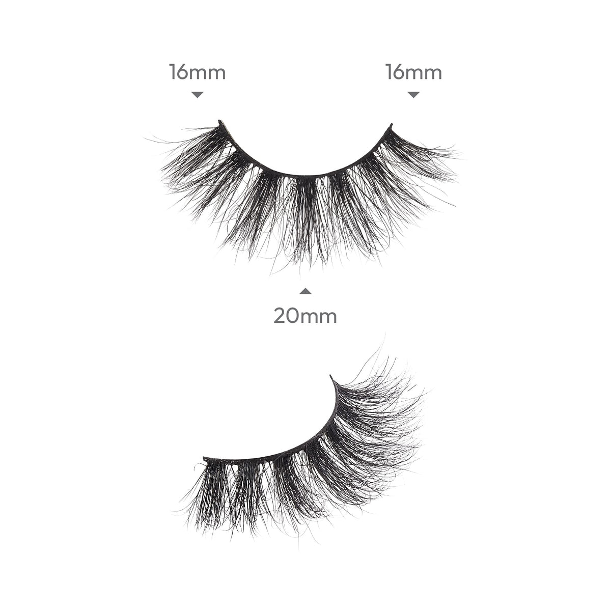 i-ENVY False Lashes Luxury Mink Collection Eyelashes 100% Real Mink Glamorous Eye Look Lashes Maximum Fluffiness 3D Multi-Curl Angle Beauty & Personal Care i•ENVY