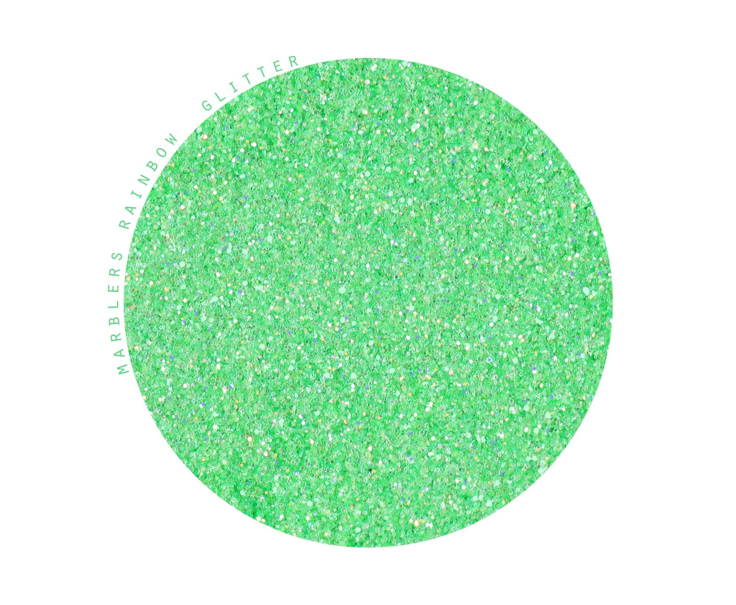 MARBLERS Holographic Face & Body Glitter [Rainbow Green] 0.18oz (5g) | Fine | Non-Toxic | Vegan | Cruelty-Free | Festival, Rave & Party Makeup | Eye Beauty & Personal Care MARBLERS