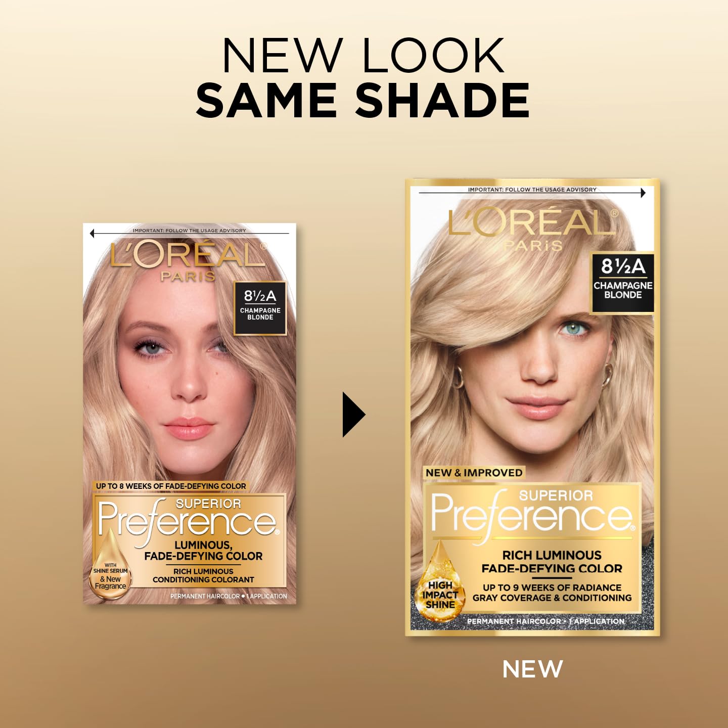 Loreal Preference # 8.5A CHAMPGNE BLNDE Size: KIT Beauty & Personal Care L'Oreal Paris