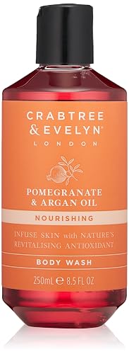 Crabtree & Evelyn Pomegranate & Argan Oil Body Wash, 8.5 Fl Oz Beauty & Personal Care Crabtree & Evelyn