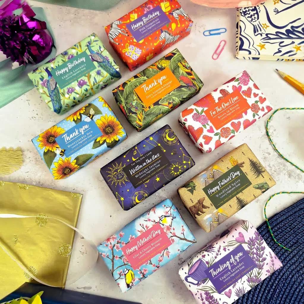 English Soap Company Happy Mother's Day Soap 190g Beauty & Personal Care The English Soap Company