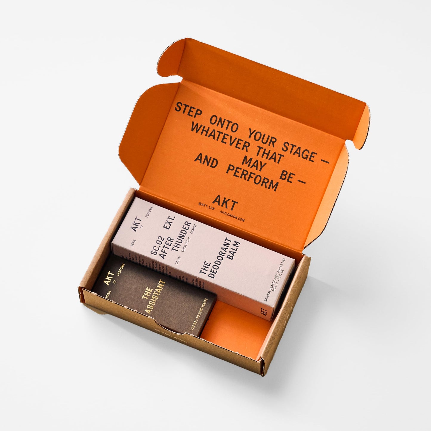 AKT, THE DEODORANT BALM. Award winning, multi-use, natural deodorant. Plastic Free. Gender Free. Aluminium Free. 100% effective - 1 tube lasts up to 3 Beauty and Personal Care AKT