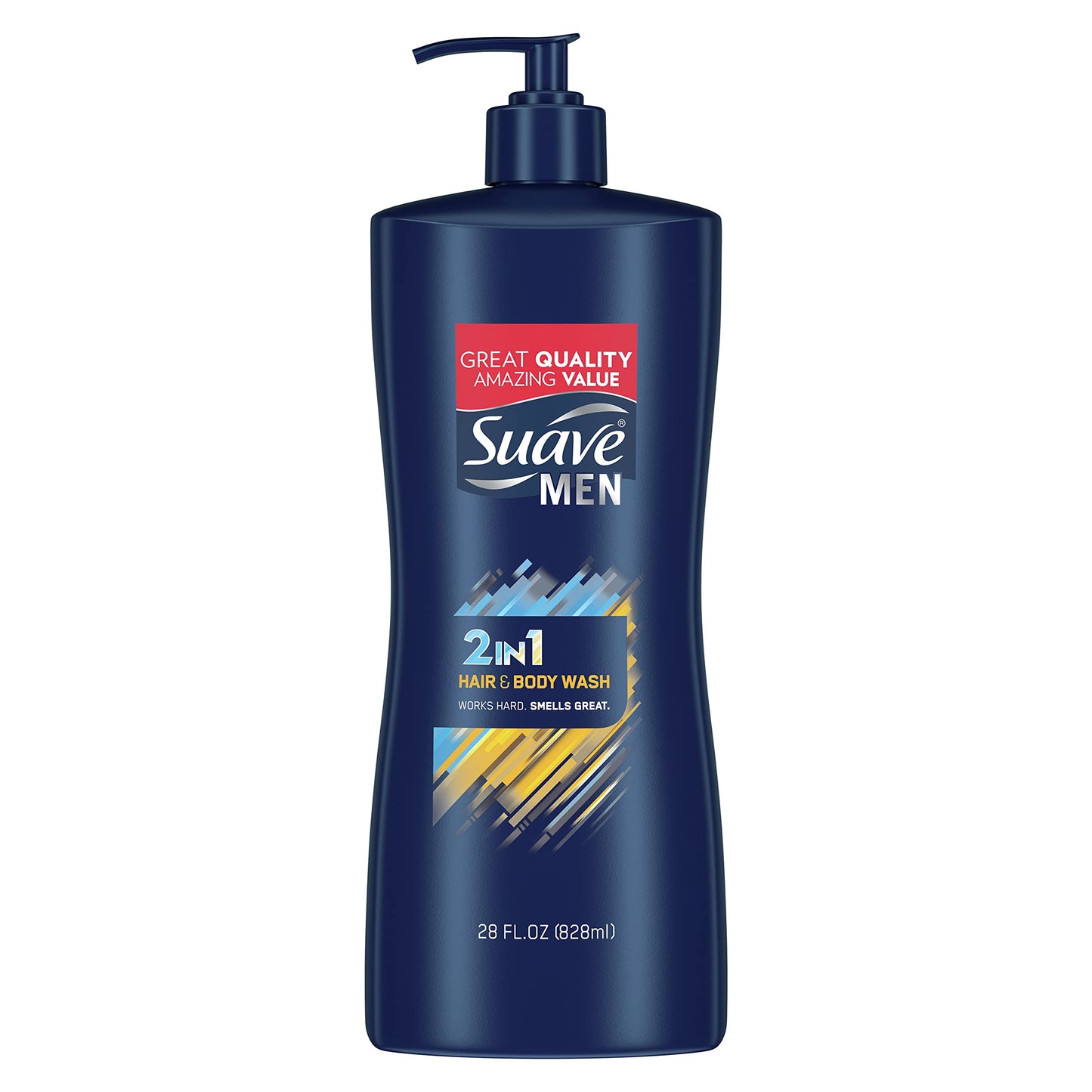 Suave Men 2 in 1 Hair and Body Wash 28 oz Beauty & Personal Care Suave