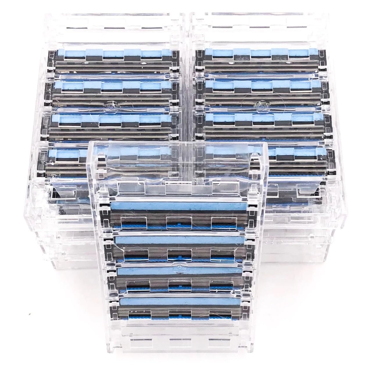Taconic Shave, 40 Triple Razor Blade Cartridges - Compatible with Gillette Sensor, Sensor Excel, Sensor 3, Sensor 2 & Personna Triflexx Razor Handles Beauty and Personal Care Taconic Shave