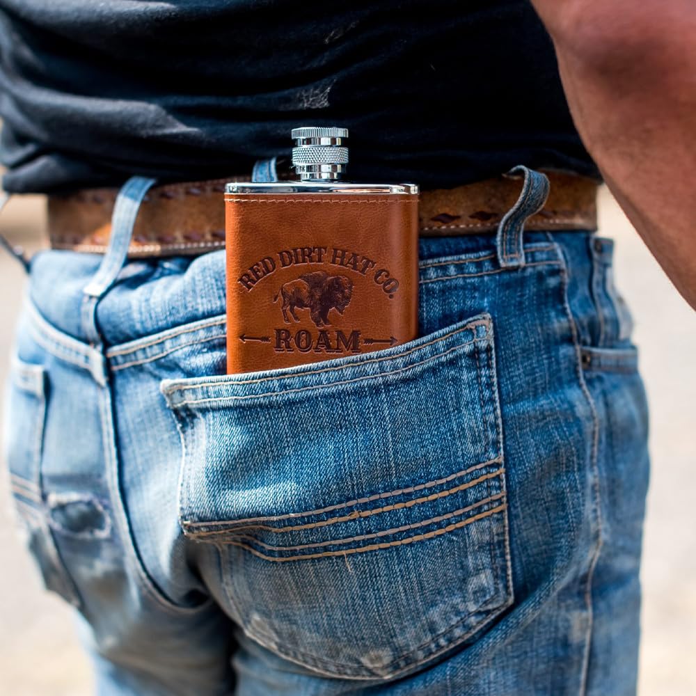 Red Dirt Hat Company Roam Cologne for Men - Fresh & Masculine Fragrance with Leather Tones and Cedarwood Notes - Men's Body Spray Cologne for Everyday Beauty & Personal Care Red Dirt Hat Company