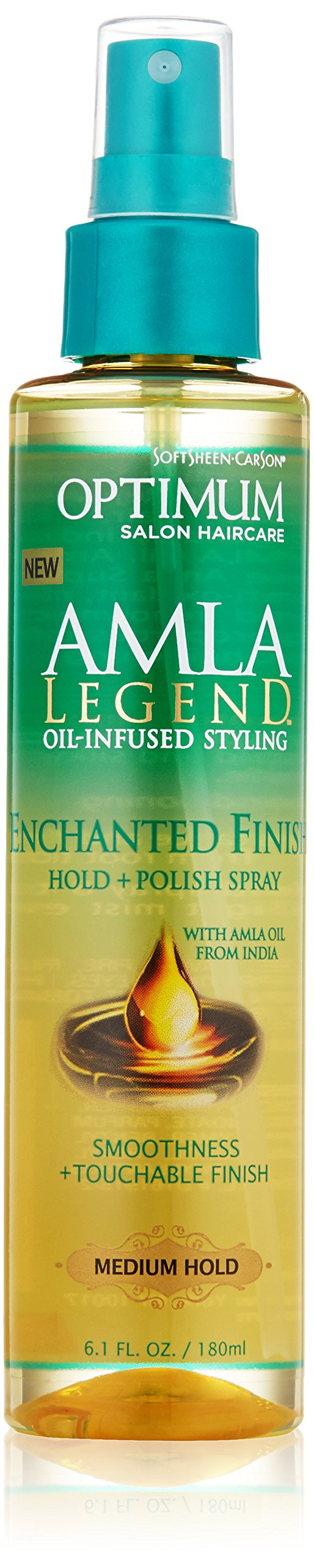 Optimum Care Amla Legend Enchanted Hold Finish and Polisher Spray, 6.1 Fluid Ounce Beauty & Personal Care SoftSheen