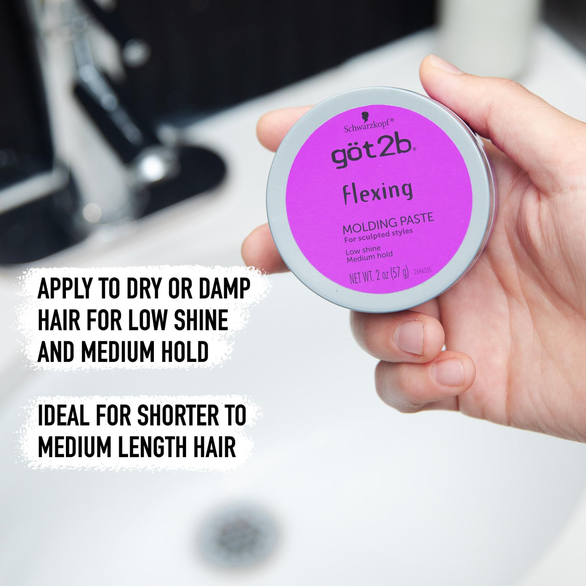 Got 2B Glued Flexing Molding Paste 2 Ounce (Pack of 3) Beauty & Personal Care Got2B