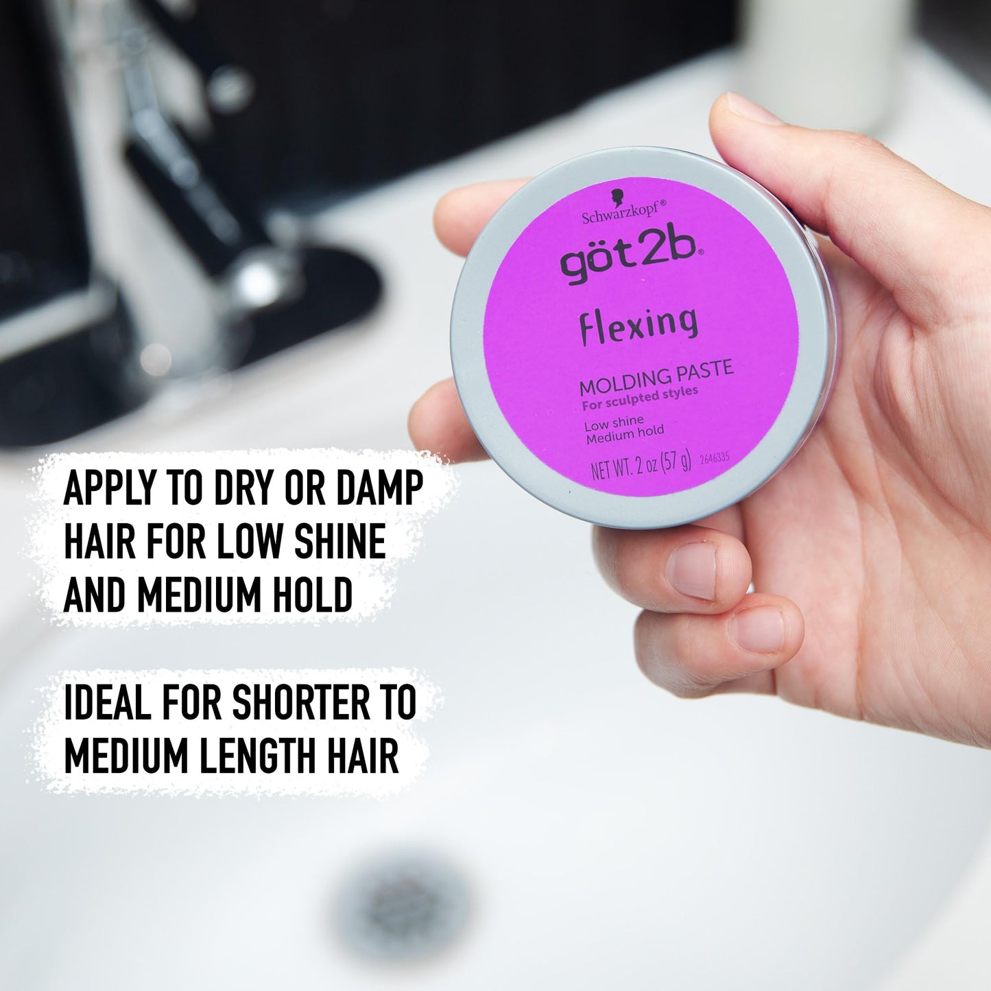 Got 2B Glued Flexing Molding Paste 2 Ounce (Pack of 2) Beauty & Personal Care Got2B