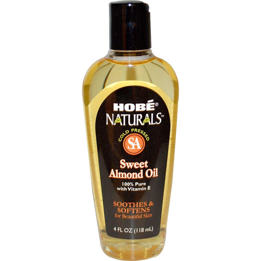 HOBE LABORATORIES BEAUTY OIL,SWEET ALMOND, 4 FZ Beauty & Personal Care Hobe Labs