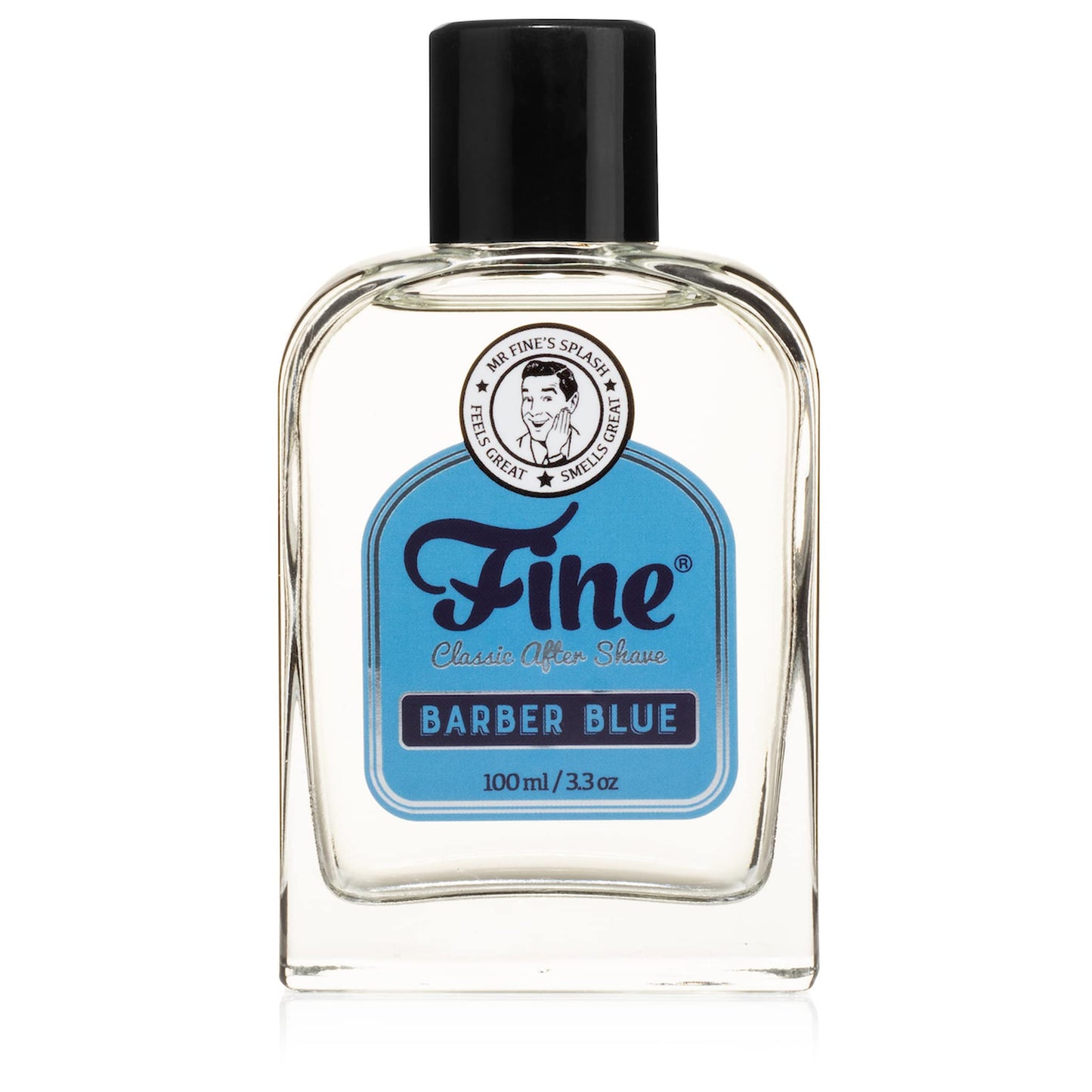 Fine Men's Aftershave - Barber Blue Fragrance, Soothing & Toning Post Shave Balm, Calms Razor Burn, Classic Barbershop Feel Alcohol-Based Formula Beauty and Personal Care Fine