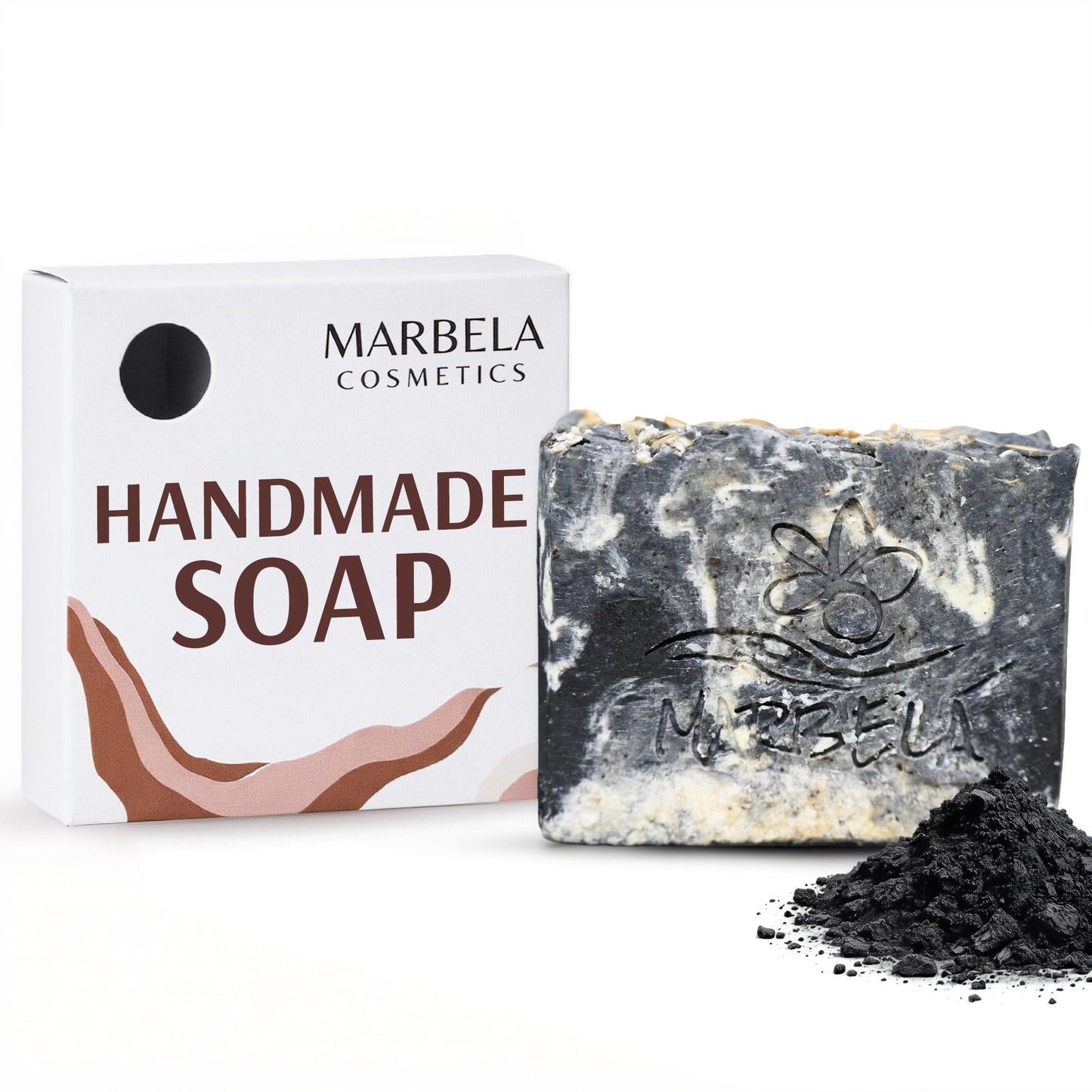 Marbela Cosmetics Handmade Soap Bar - Made in USA, Vegan Friendly, Palm Oil Free, Natural Bar Soap - Gentle Face & Body Soap for Daily Skin Care Beauty & Personal Care Marbela