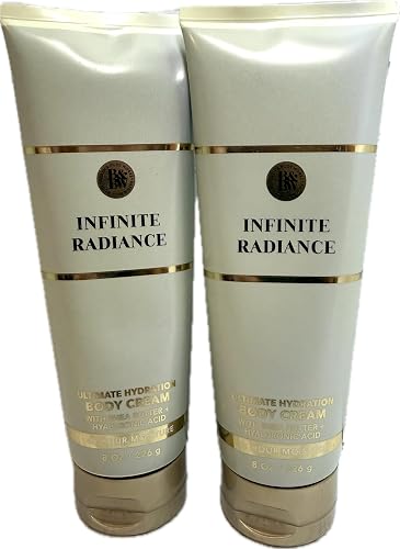 Bath & Body Works Infinite Radiance Ultimate Hydration Body Cream 8 Ounces Pack of 2 Beauty & Personal Care Bath & Body Works