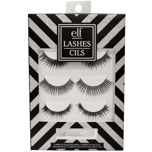 e.l.f. 3 Piece Eyelash Set Beauty & Personal Care e.l.f.