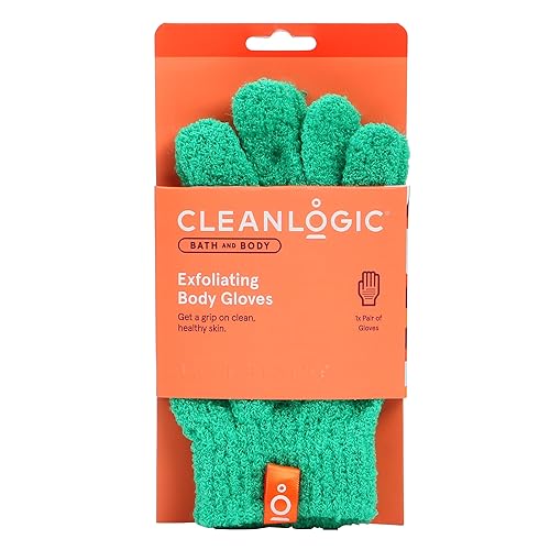 Clean Logic Stretch Bath & Shower Gloves, (1 Pack) Beauty & Personal Care Cleanlogic