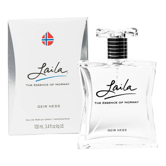 Geir Ness Laila Eau de Parfum Spray - Long Lasting Fresh, Airy and Clean Fragrance for Women - 3.4 oz / 100 ml Beauty & Personal Care Geir Ness