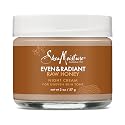 SheaMoisture Even and Radiant Face Cream For Uneven Skin Tone and Dark Spots Night Cream With Raw Honey 2 oz Beauty & Personal Care Shea Moisture