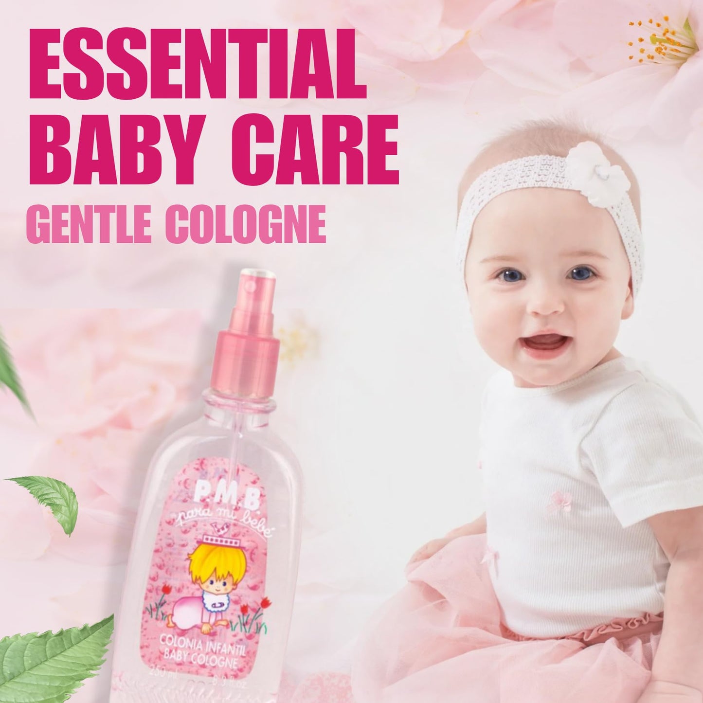 PMB Para Mi Bebé Rosa Eau de Pink Spray 250 ml Beauty & Personal Care Para Mi Bebe