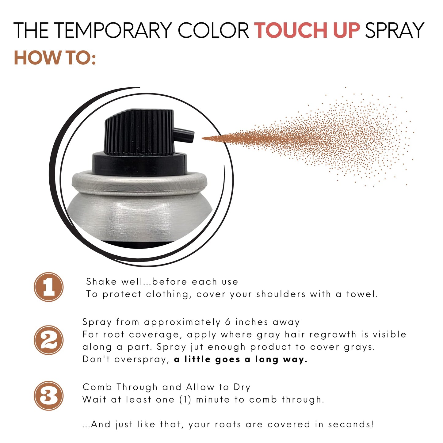 Watercolors Color Root Concealer, Temporary Hair Touch Up Spray Dye for Gray Cover Up (BLONDE) Beauty & Personal Care Watercolors