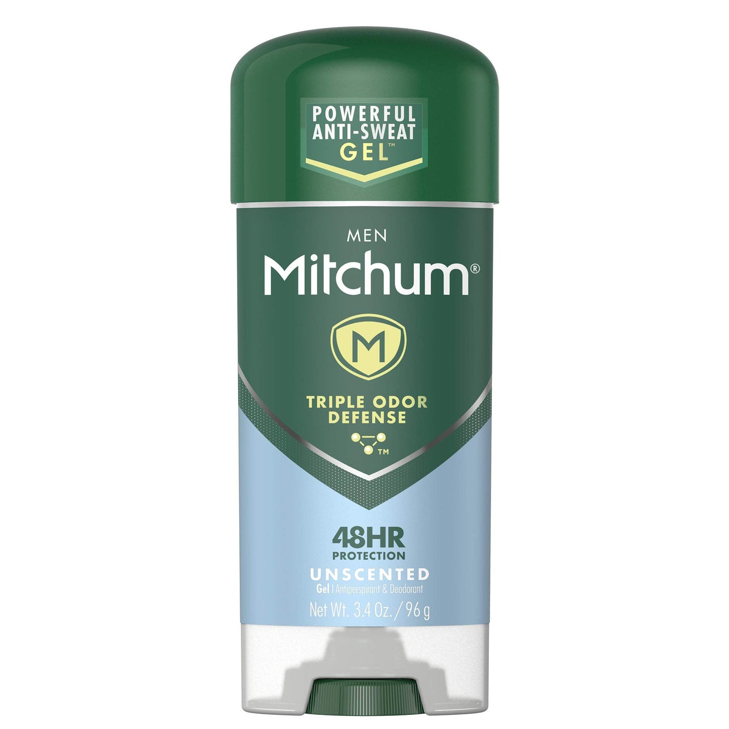 Mitchum Advanced Control Unscented Gel, Anti-Perspirant & Deodarant 3.4 oz (Pack of 8) Beauty and Personal Care Mitchum