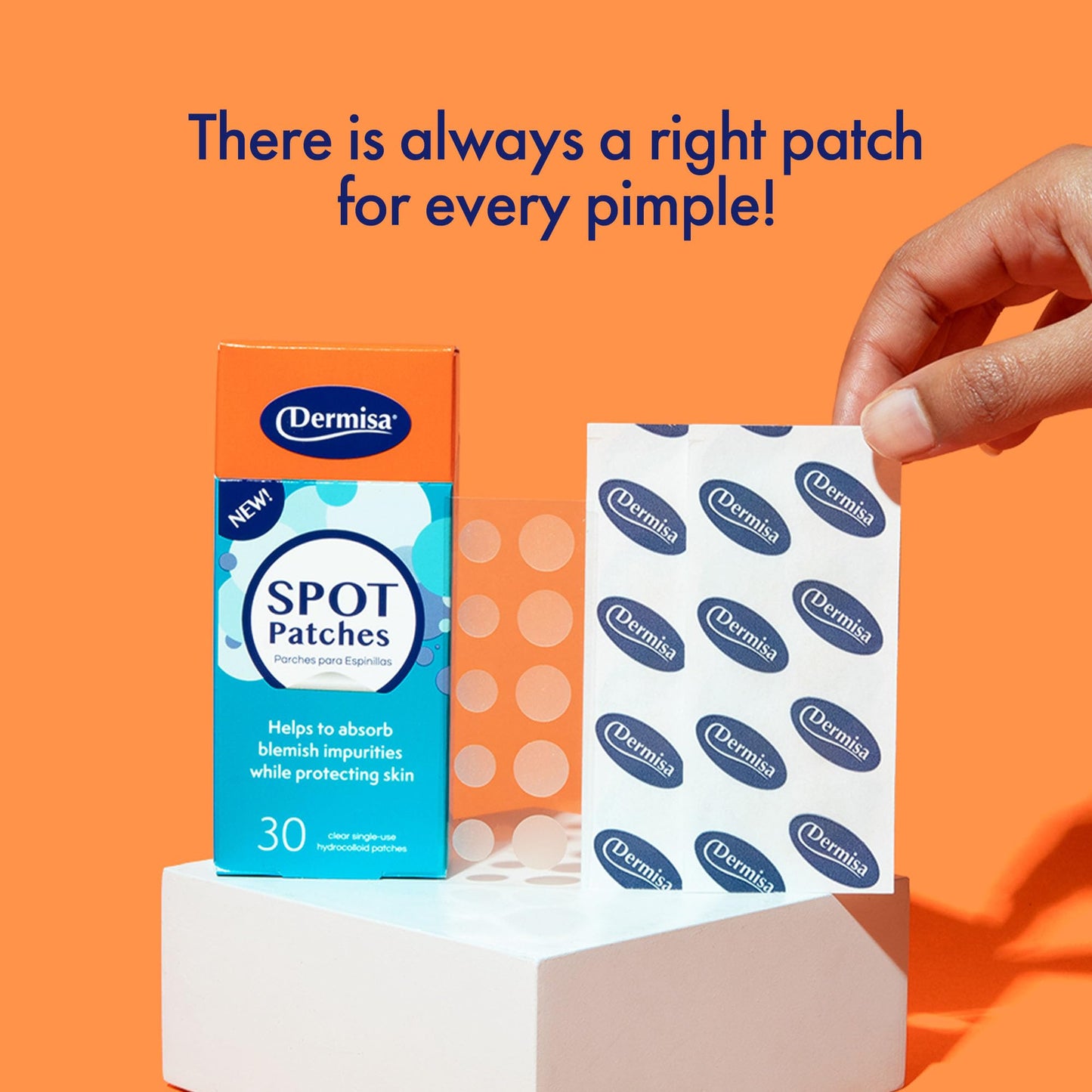 Dermisa Hydrocolloid Spot Patches for Pimples and Breakouts, Fast-Acting Acne Treatment, Invisible & Breathable, Fragrance-Free, Paraben Free, Dye Beauty & Personal Care Dermisa