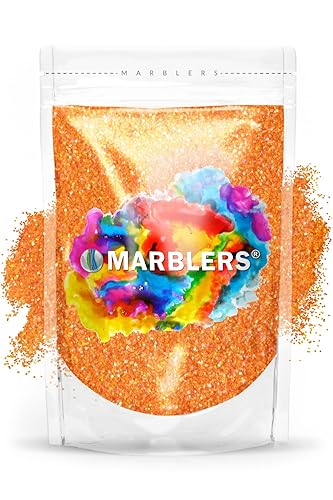 MARBLERS Holographic Glitter [Rainbow Orange] 3oz (85g) | Fine | Non-Toxic, Vegan, Cruelty-Free | Face, Body, Eyeshadow, Hair, Festival, Party Makeup Beauty & Personal Care MARBLERS