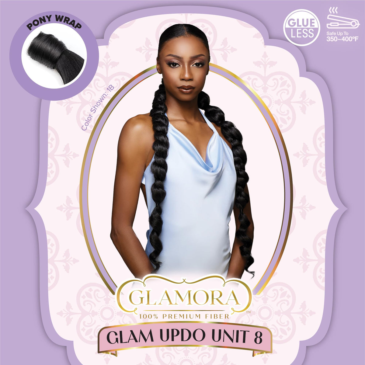 Sensationnel Glamora Glam Updo Hairextension-Unit 8,T2/27