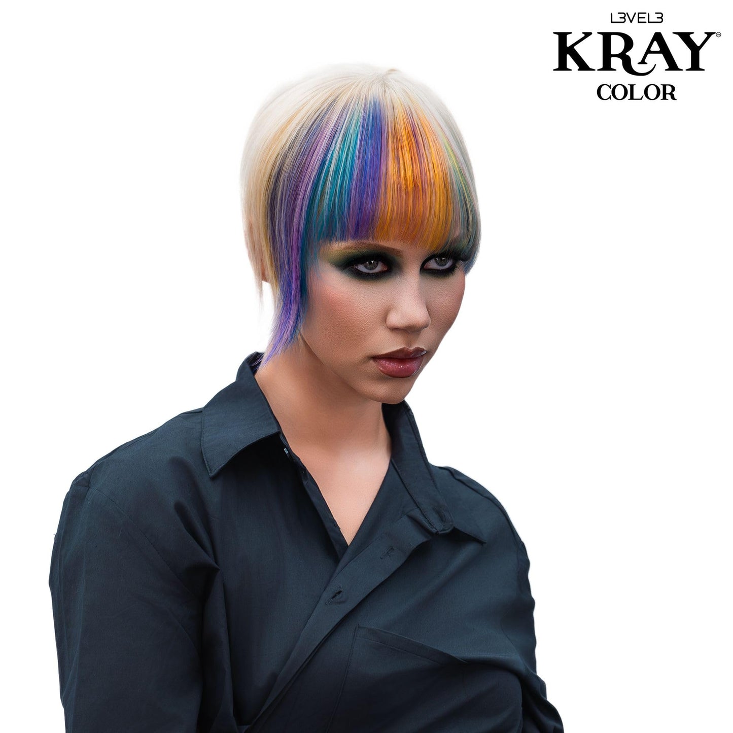 L3 - Level 3 Kray Semi Permanent Hair Color - Semi Permanent Hair Dye with Aloe Vera - Light Violet Beauty & Personal Care L3